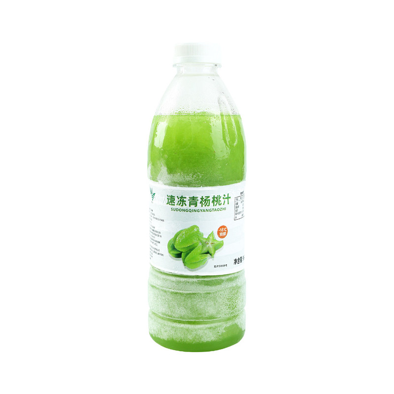 亚强速冻青杨桃汁饮力健果汁奶茶