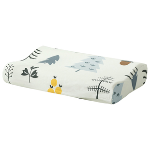 100全棉枕套乳胶太空记忆枕头专用套60x40儿童50x30纯棉一对单个