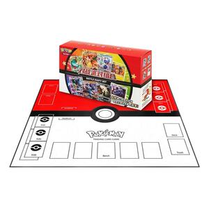 宝可梦卡牌对战派对桌游男孩礼物简中预组对战垫新手入门ptcg亲子