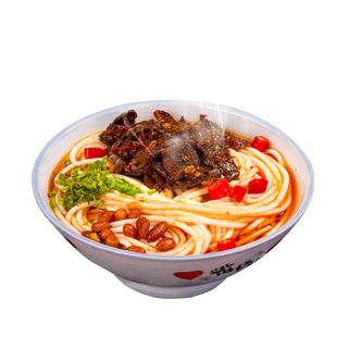 湖南米粉速食方便米线新化向东街红汤牛肉粉邵阳常德津市牛肉粉丝