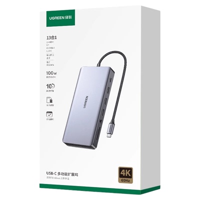 绿联typec转hdmi拓展器多功能usb