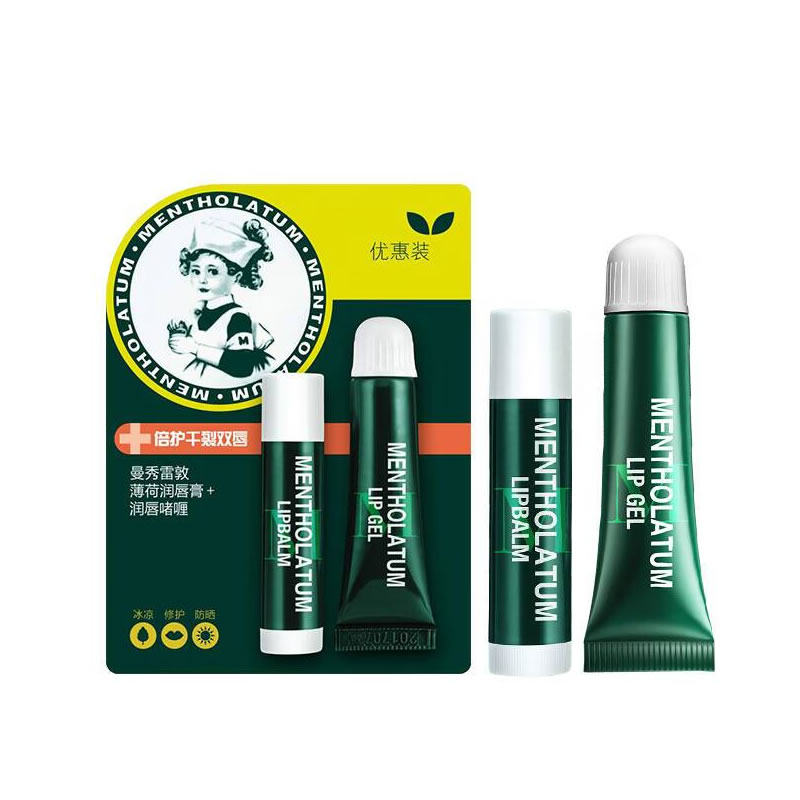 曼秀雷敦薄荷润唇膏保湿补水学生