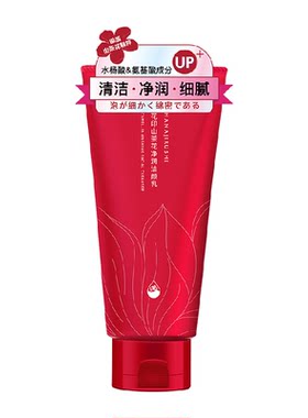 花印山茶花氨基酸净澈毛孔洗面奶