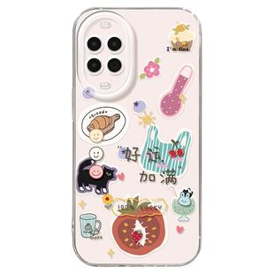 适用华为nova14手机壳女款nova13pro保护套全包novo12硅胶11防摔8透明7se活力版好运10简约ultra软文字hi外壳