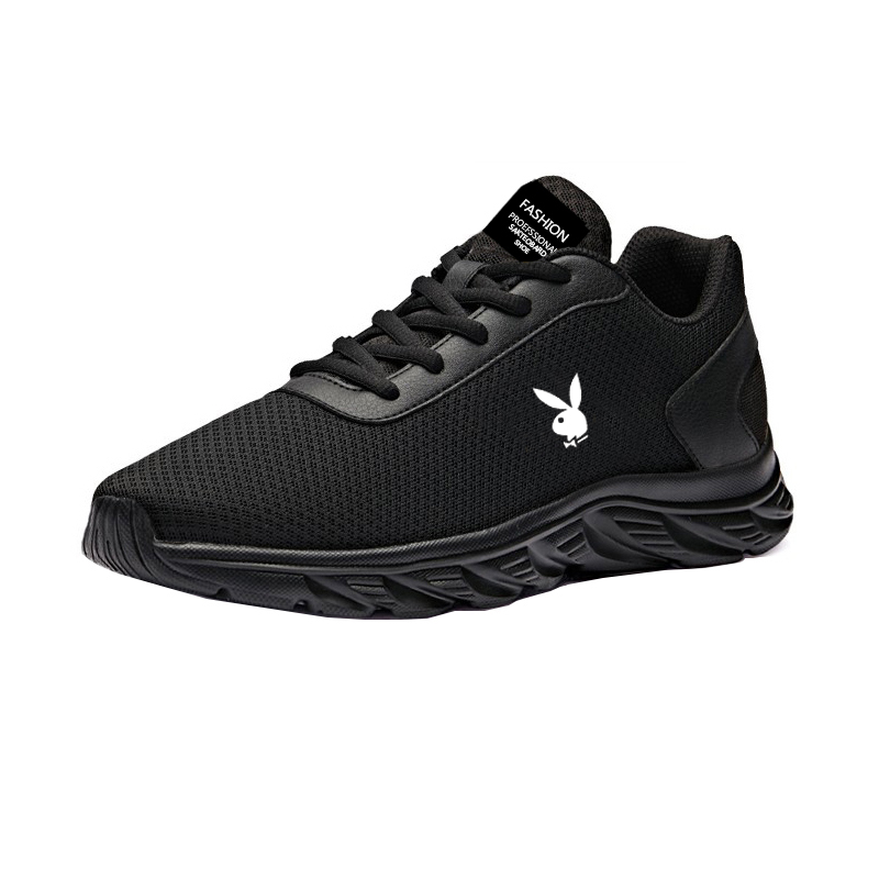 花花公子男鞋2025秋冬新款运动鞋男士网面透气休闲鞋男减震跑步鞋