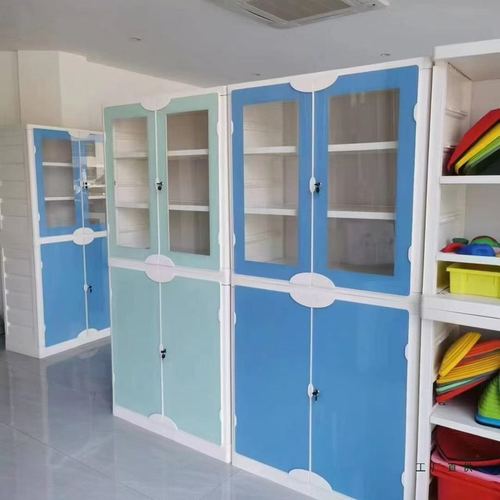 实验室仪器柜 防腐试剂柜 学校物理化学通风标本柜 带锁PP药品柜