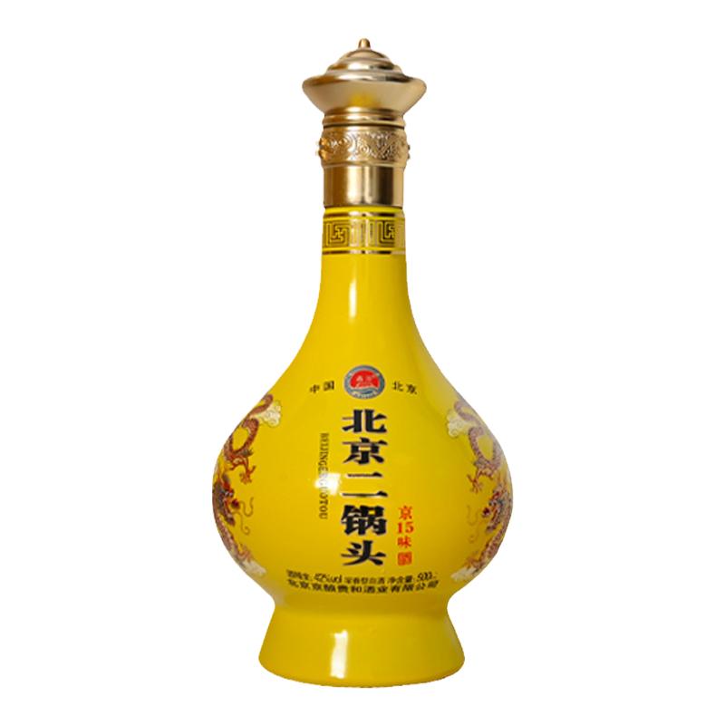 北京二锅头酒浓香型42度白酒500ml*6瓶纯粮食酿造正品送礼品酒水