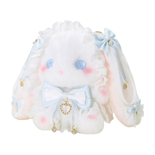 /马卡龙/熊兽星球Lolita手作玩偶兔包斜跨可双肩洛丽塔包可爱礼物