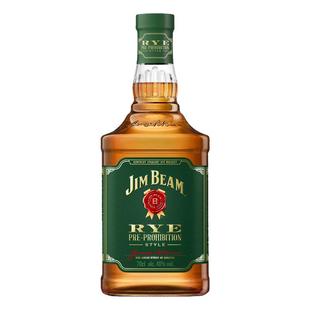金宾黑麦威士忌 占边黑麦 绿标美国进口洋酒Jim Beam Rye 700ml