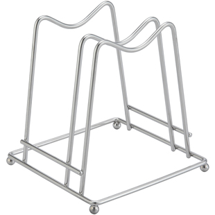 德国欧德罗锅盖置物架架18/10不锈钢食品接触级收纳架加粗