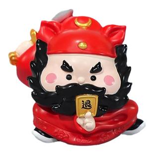 【钟馗防小人】钟馗工位玄学小摆件办公室桌面上班情绪稳定神器女