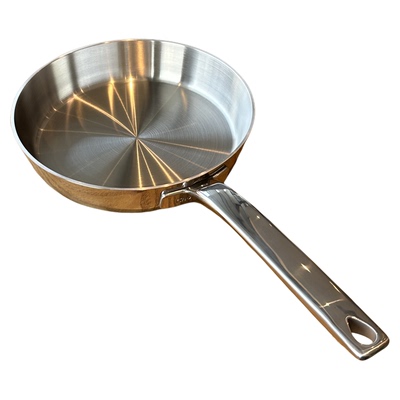 卓德铭18/10不锈钢无涂层煎锅