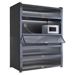 【特厚碳钢】多功能防尘储物柜