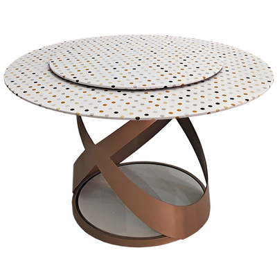 好多家田园中式PVC全包边圆桌套