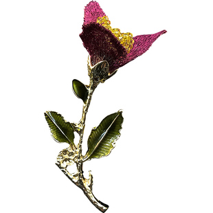 1238 内敛奢华 复古八分音符胸针 西服西装外套礼服配饰 男女胸花