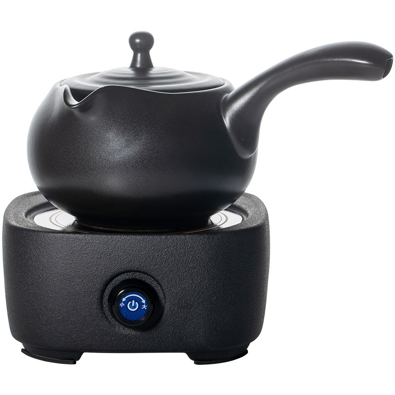 电陶炉煮茶器小型家用陶瓷煮茶壶办公室煮茶炉干烧防烫侧把泡茶壶