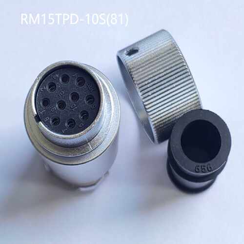 RM15TPD-10S(81)标准环形连接器Hirose 母头 10P 全新 插头