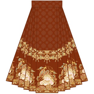 云华唐【今宵醉】儿童马面裙春秋女套装改良汉服妆花古风中式日常