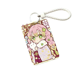 动漫Q版蜜璃鬼灭之刃滑盖卡套学生饭卡水卡身份证银行卡保护套