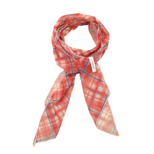 韩系高级感长款波点丝巾女系脖百搭丝带小众复古薄款围巾飘带装饰