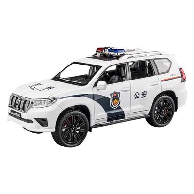 嘉业122丰田霸道普拉多合金警车