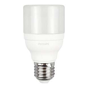 飞利浦恒亮LED灯泡柱形泡E27大螺口家用护眼T型高亮暖白光节能7W