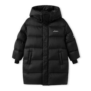 亚瑟士童装儿童中长款泡芙羽绒服2025冬季男女童加厚保暖防水外套