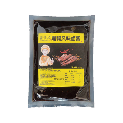 酱仙谷黑鸭卤料甜辣口味商用正宗