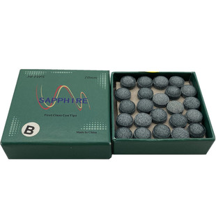 台球杆皮头斯诺克小头910MM黑八中硬枪头帽大头闯牌软LP鹿牌杆嘴