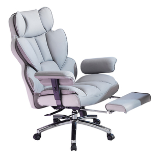 大承重电竞椅网咖沙发电脑椅家用舒适久坐办公椅真皮老板椅子护腰