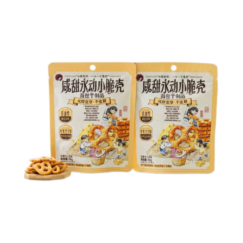 茶颜悦非油炸洋葱芝士面包干