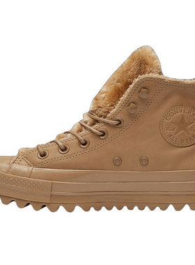 Converse冬季加绒保暖高帮休闲鞋