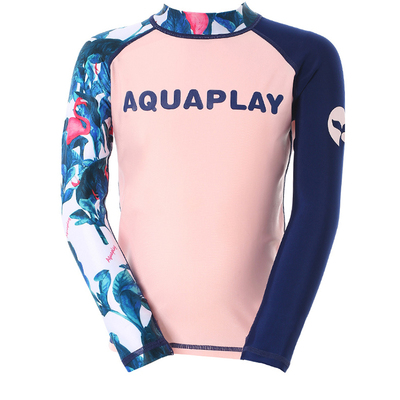 韩国aquaplay潜水服印花速干分体