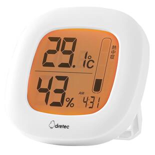 日本dretec多利科电子温湿度计家用室内高精度智能婴儿房温度计