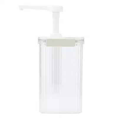 奶茶店手压式大容量糖浆挤压瓶