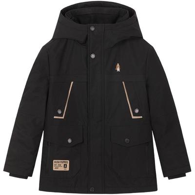 暇步士男童三防加厚保暖厚风衣