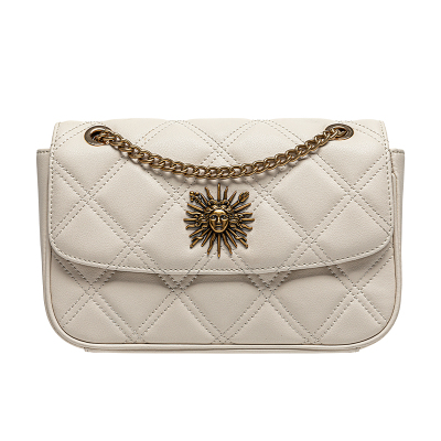 vh女包小香风时尚菱格链条包