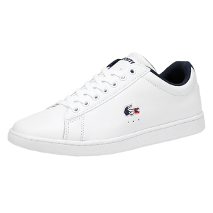 Lacoste/拉科斯特法国鳄鱼女鞋时尚休闲小白鞋板鞋39SFA0048_407