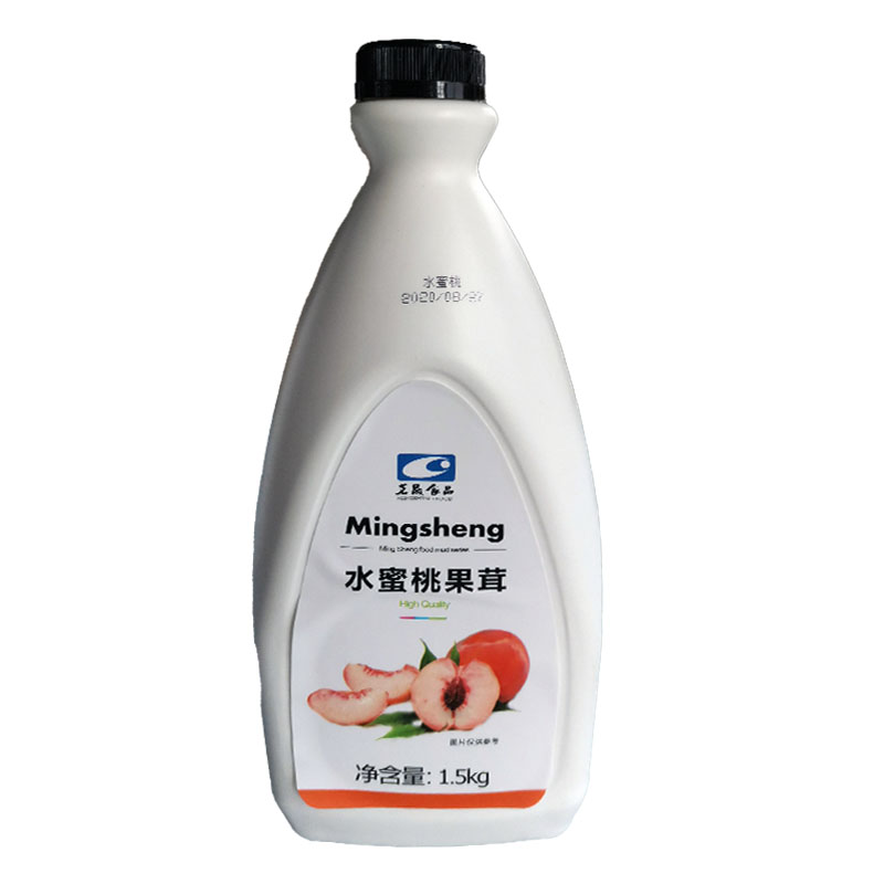 茗晟水蜜桃果茸1.5kg芝芝桃桃