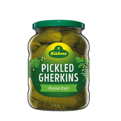 德国进口冠利俄式酸黄瓜670g