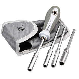 福冈套筒扳手套装螺丝刀10号8号7号7mm内六角小套筒头长套头加长