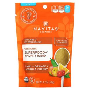 SuperFood+机体混合物维生素C营养粉机体抵御焕活肌肤骨骼健康