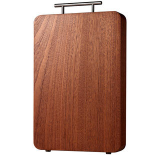 原森太乌檀木菜板抗菌防霉家用实木砧板厨房专用双面切菜案板粘板