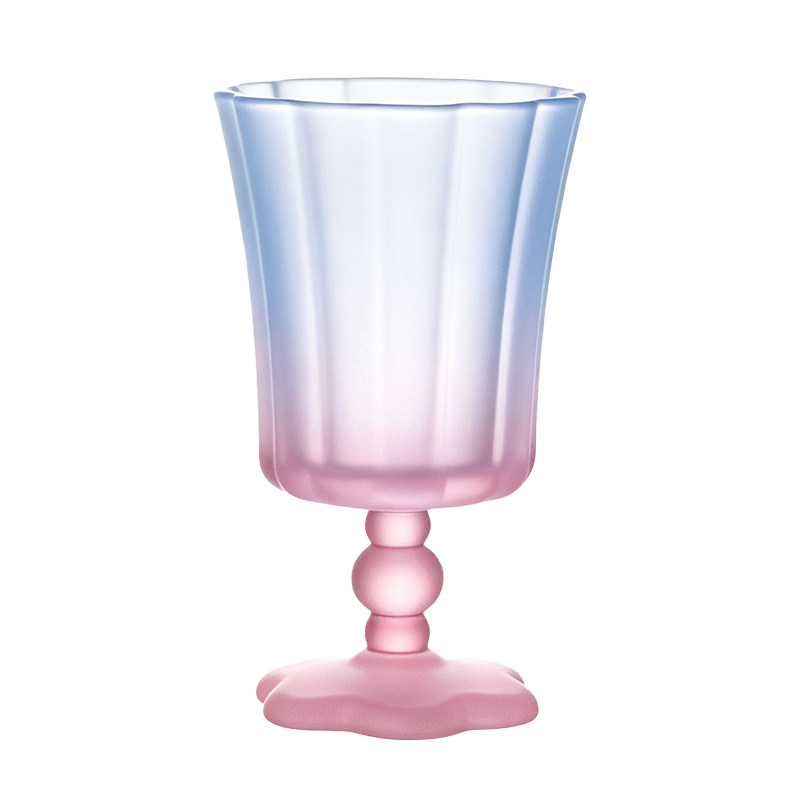 乐唯诗蒙砂玻璃高脚鸡尾酒杯