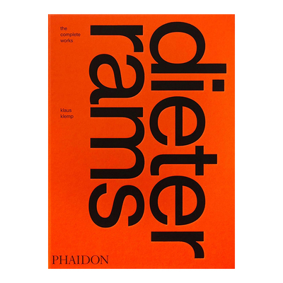 【预售】Dieter Rams: The Complete Works 迪特·拉姆斯作品集 德国产品设计工业设计大师LESS 英文原版图书籍正版 Klaus Klemp