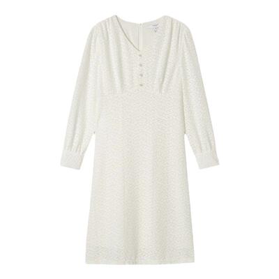 lkbennett白色连衣裙女秋冬