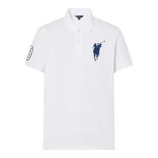 【棉】POLOWALK短袖POLO衫男式夏新品百搭净色大马标T恤