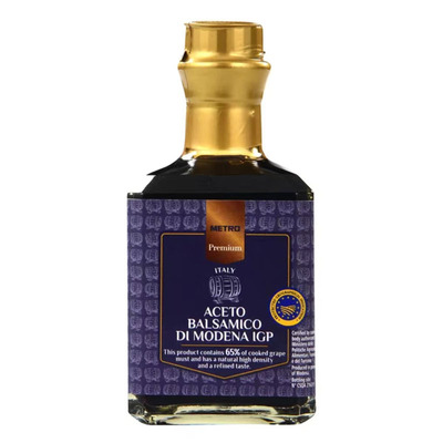 【麦德龙】METRO Premium意大利摩德纳香醋进口葡萄酿造食醋250ml