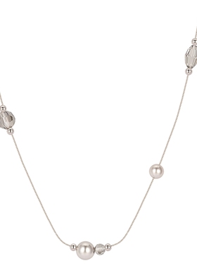 AJIDOU阿吉豆典藏系列项链女优雅珍珠温婉锁骨链气质