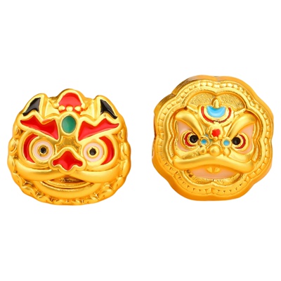 古法沙金吊坠小配件手链手串挂件